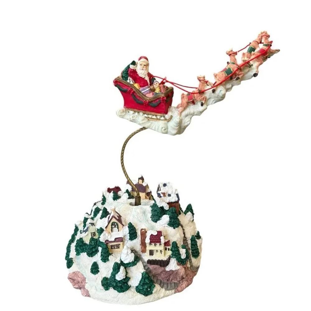 House of Lloyd Christmas Arround The World Christmas Sleigh Ride Music Box